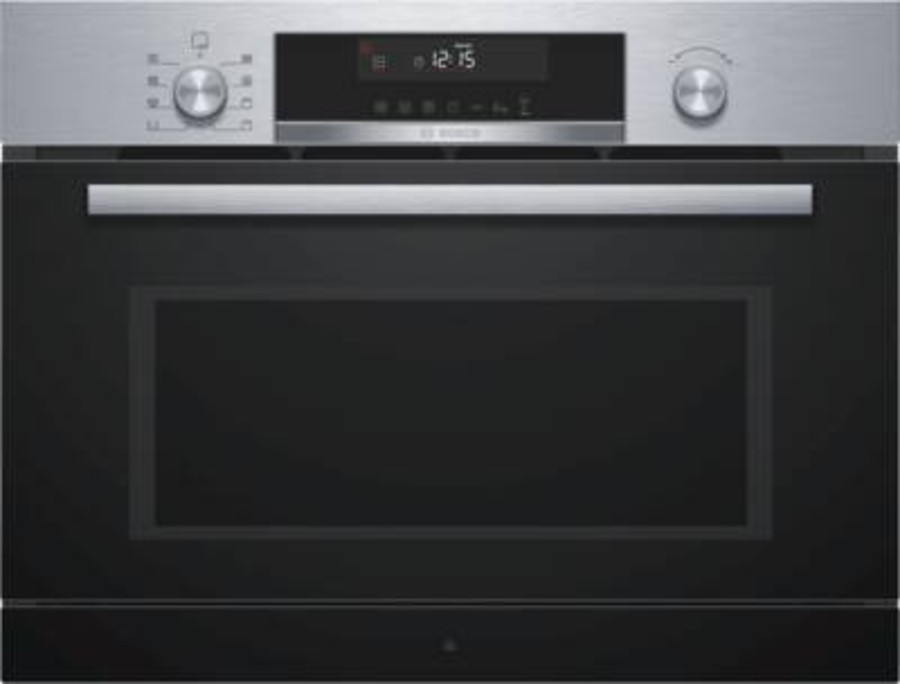 Bosch COA565GS0 Edelstahl Einbau-Mikrowelle mit Dampfgarfunktion