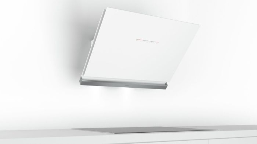 Bosch DWK98PR20 Kamin Dunstabzug schräg-Designweiß 90 cm