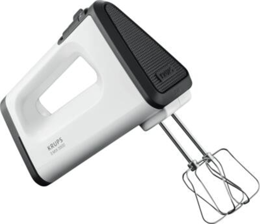 Krups GN5021 3 Mix 5500 Handmixer Weiss-Schwarz