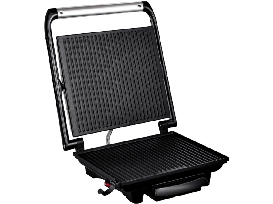 Tefal GC241D Kontaktgrill Inicio Edelstahl-Schwarz 