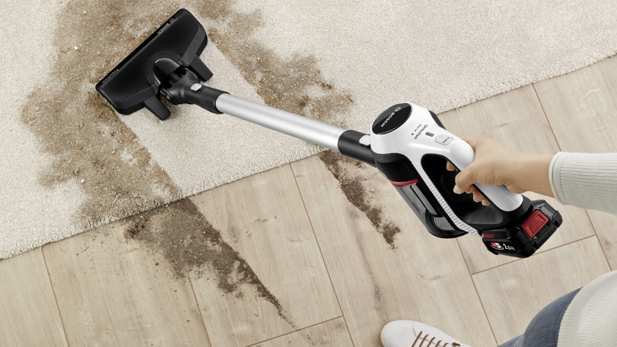 Bosch BKS611MTB Akku-Staubsauger Weiss-Schwarz 