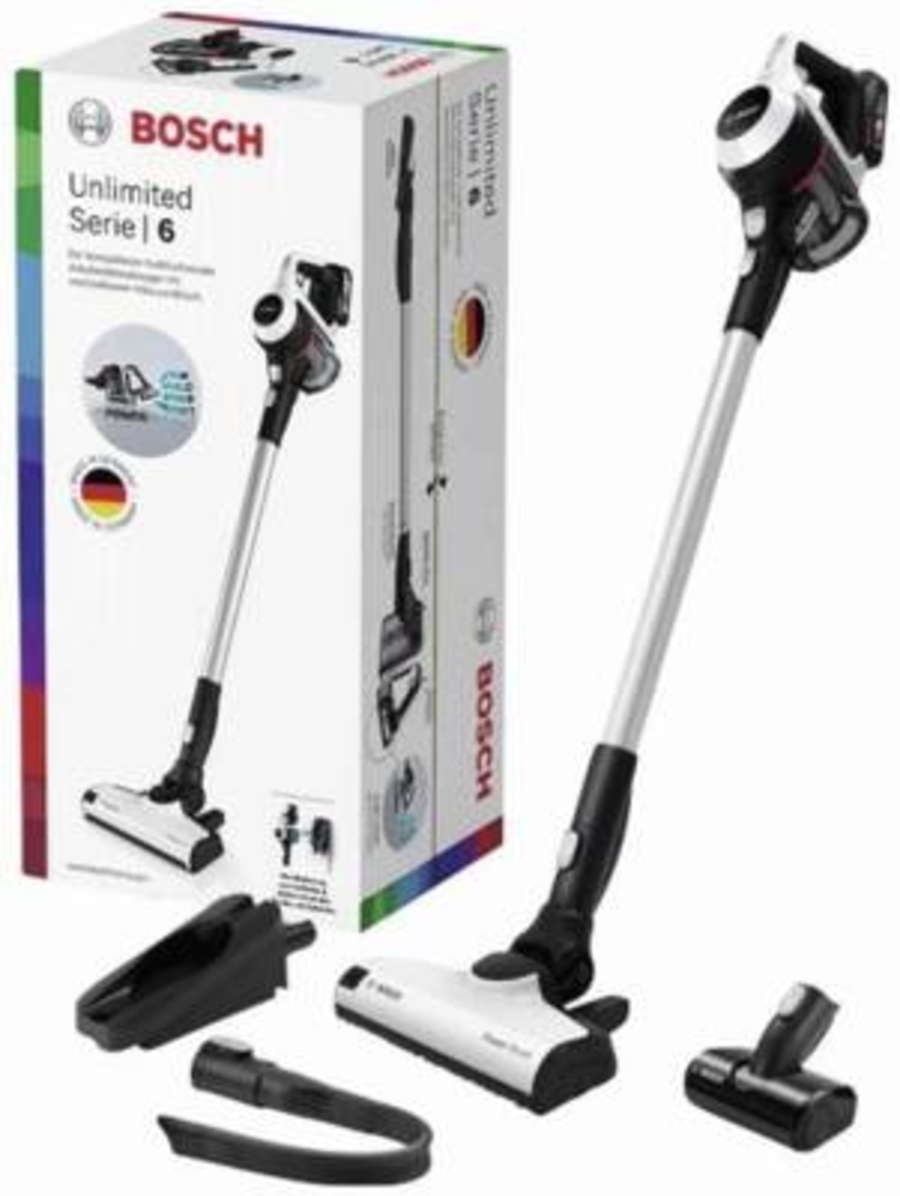 Bosch BKS611MTB Akku-Staubsauger Weiss-Schwarz 