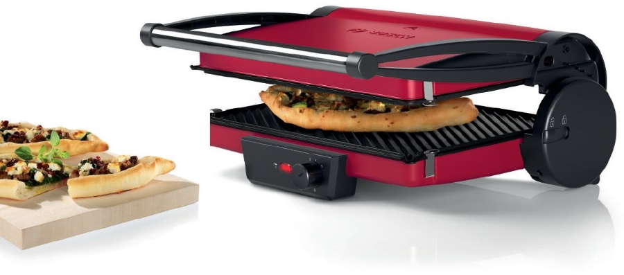 Bosch TCG4104 Kontaktgrill Rot-Schwarz 