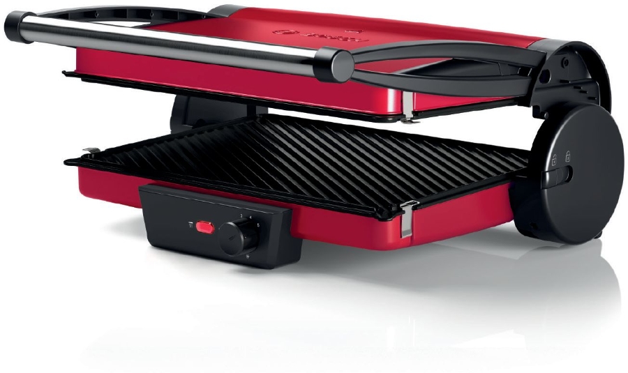 Bosch TCG4104 Kontaktgrill Rot-Schwarz 