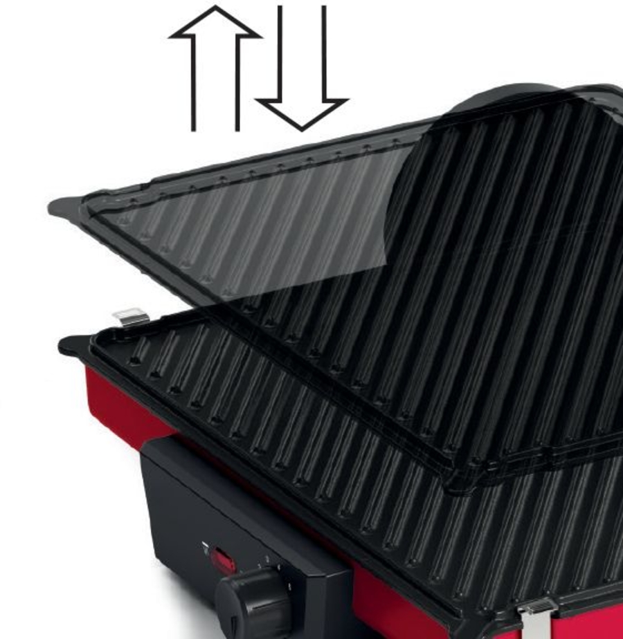 Bosch TCG4104 Kontaktgrill Rot-Schwarz 