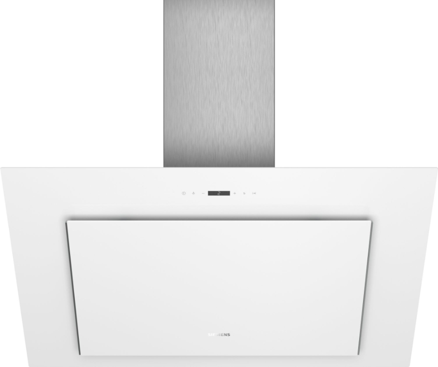 Siemens LC98KLP20 Weiß mit Glasschirm Wand-Esse 90 cm A+ 