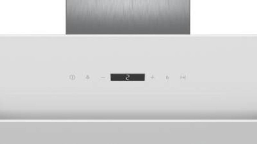Siemens LC98KLP20 Weiß mit Glasschirm Wand-Esse 90 cm A+ 