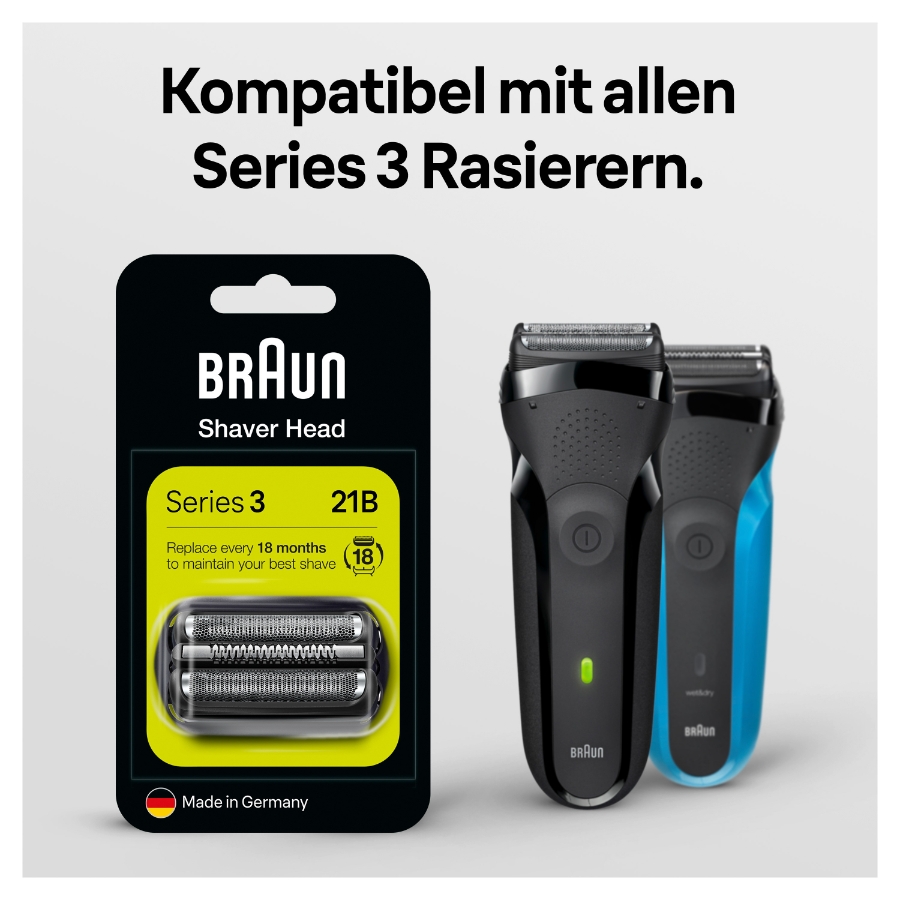 Braun Personal Care 21B Elektrorasierer Ersatzscherteil 