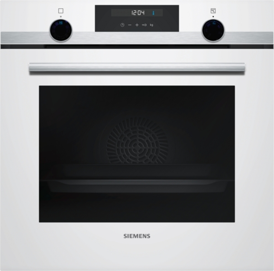 Siemens HB517ABW0 iQ500 Einbau-Backofen 60 cm Edelstahl/Weiß
