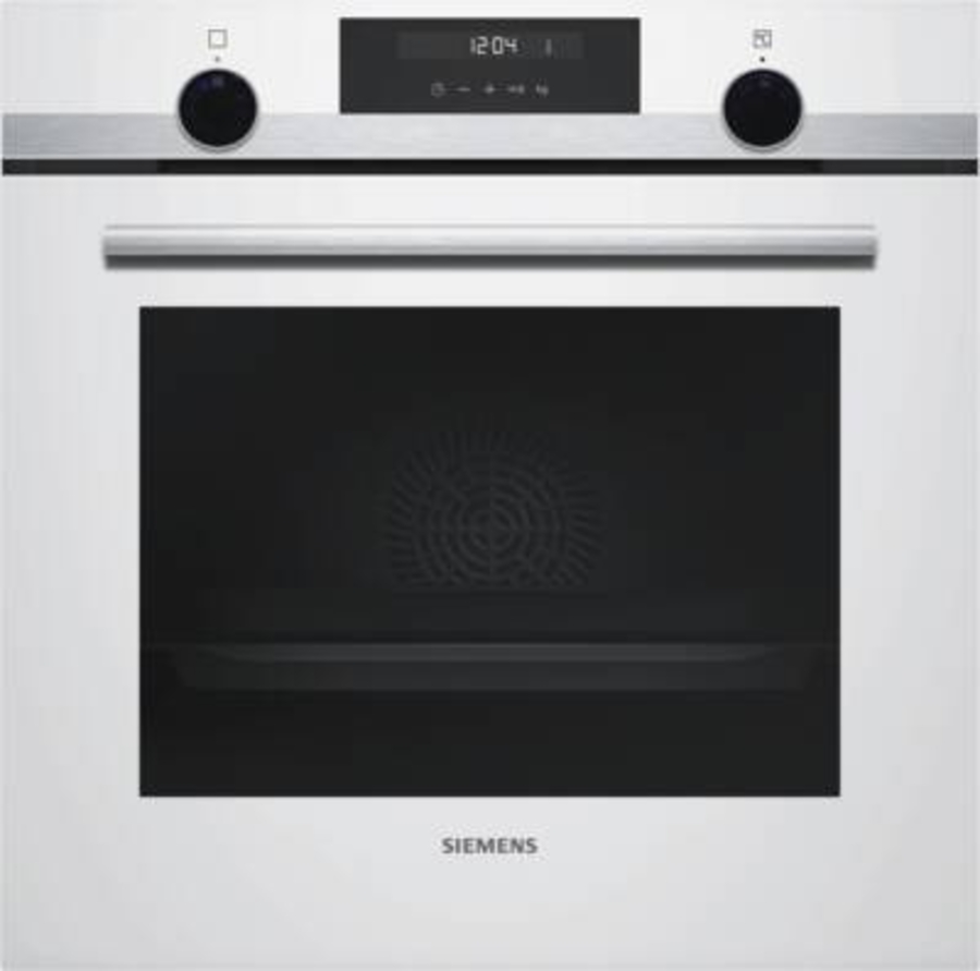 Siemens HB517ABW0 iQ500 Einbau-Backofen 60 cm Edelstahl/Weiß