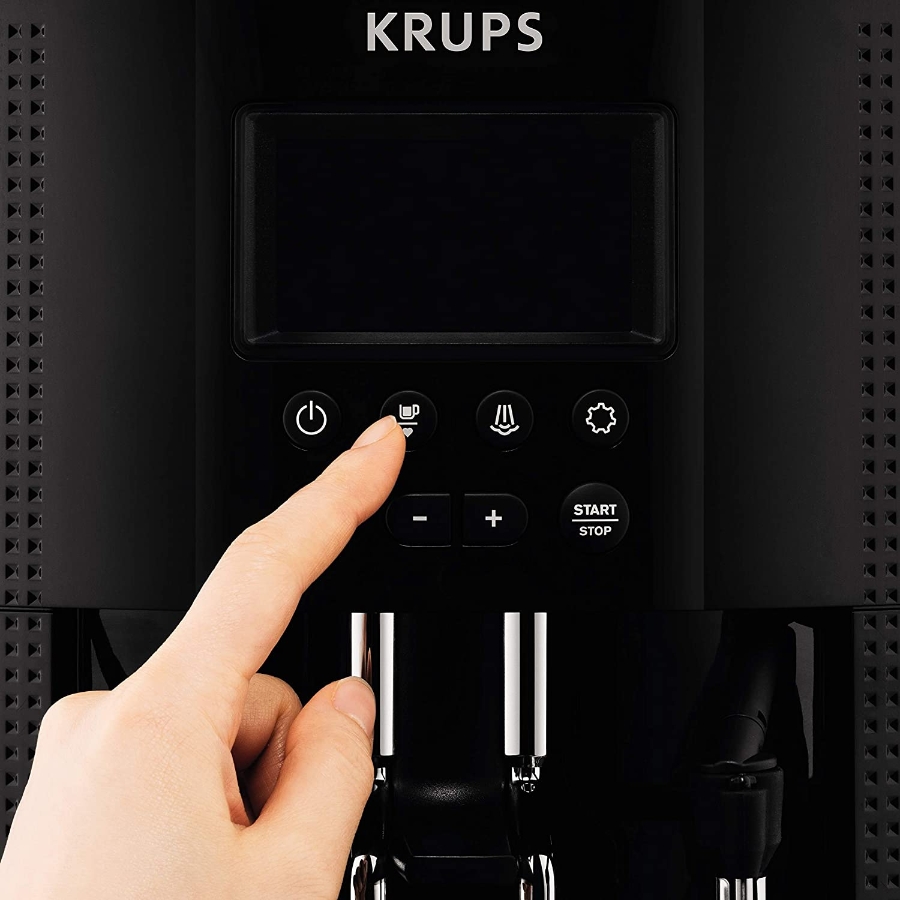 Krups EA8150 Kaffeevollautomat  1450 Watt, 1,8 Liter, 15 bar LC Display, CappuccinoPlus-Düse