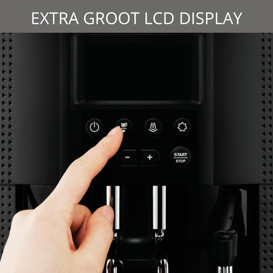 Krups EA8150 Kaffeevollautomat  1450 Watt, 1,8 Liter, 15 bar LC Display, CappuccinoPlus-Düse