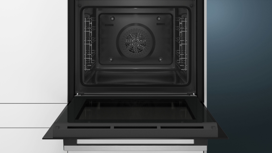 Siemens HB510ABR1 iQ100, Einbau-Backofen, 60 x 60 cm Edelstahl