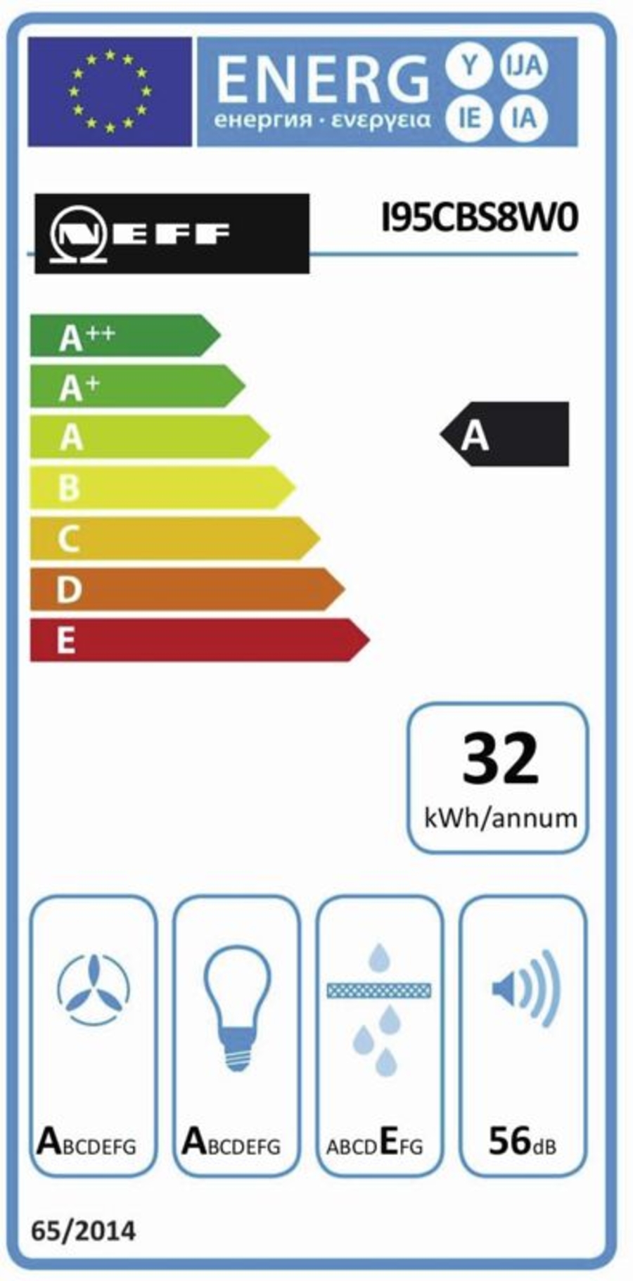 Neff ICBS958W Deckenlüfter 90cm weißer  I95CBS8W0