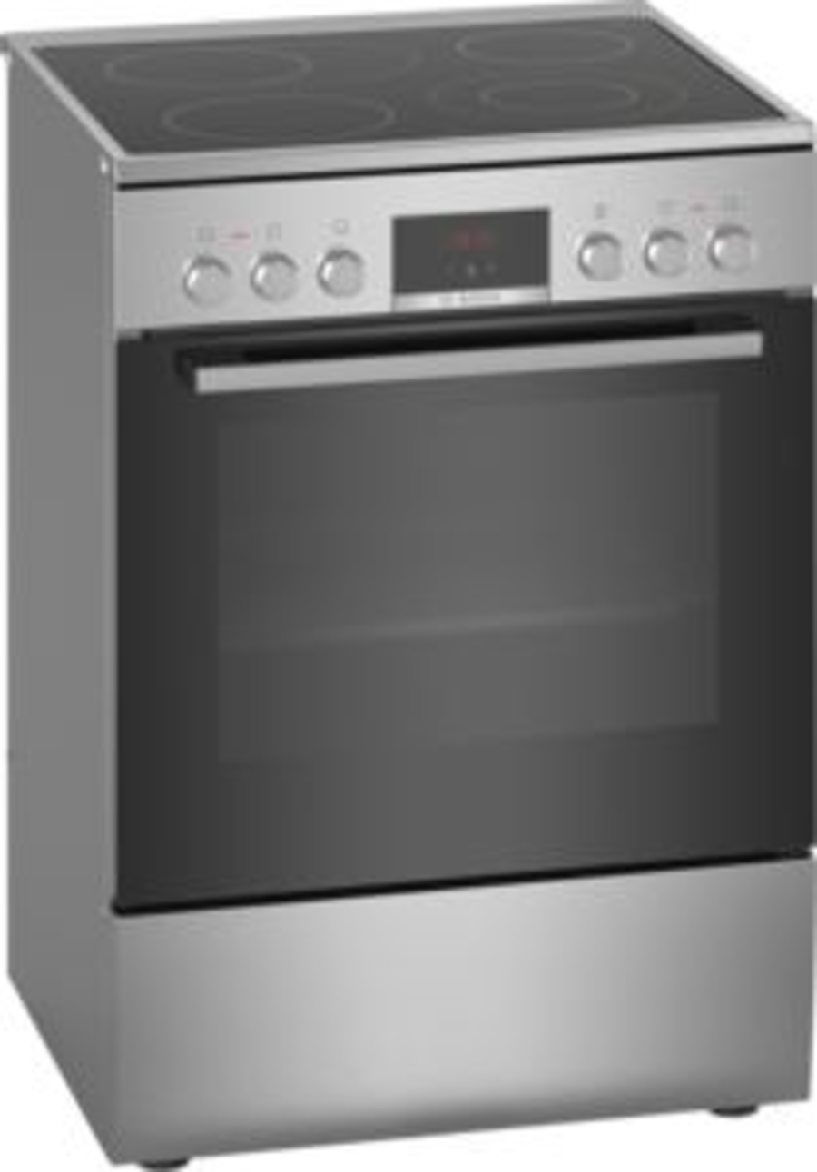 Bosch HKR39C250 Elektro-Standherd 60cm Edelstahl 