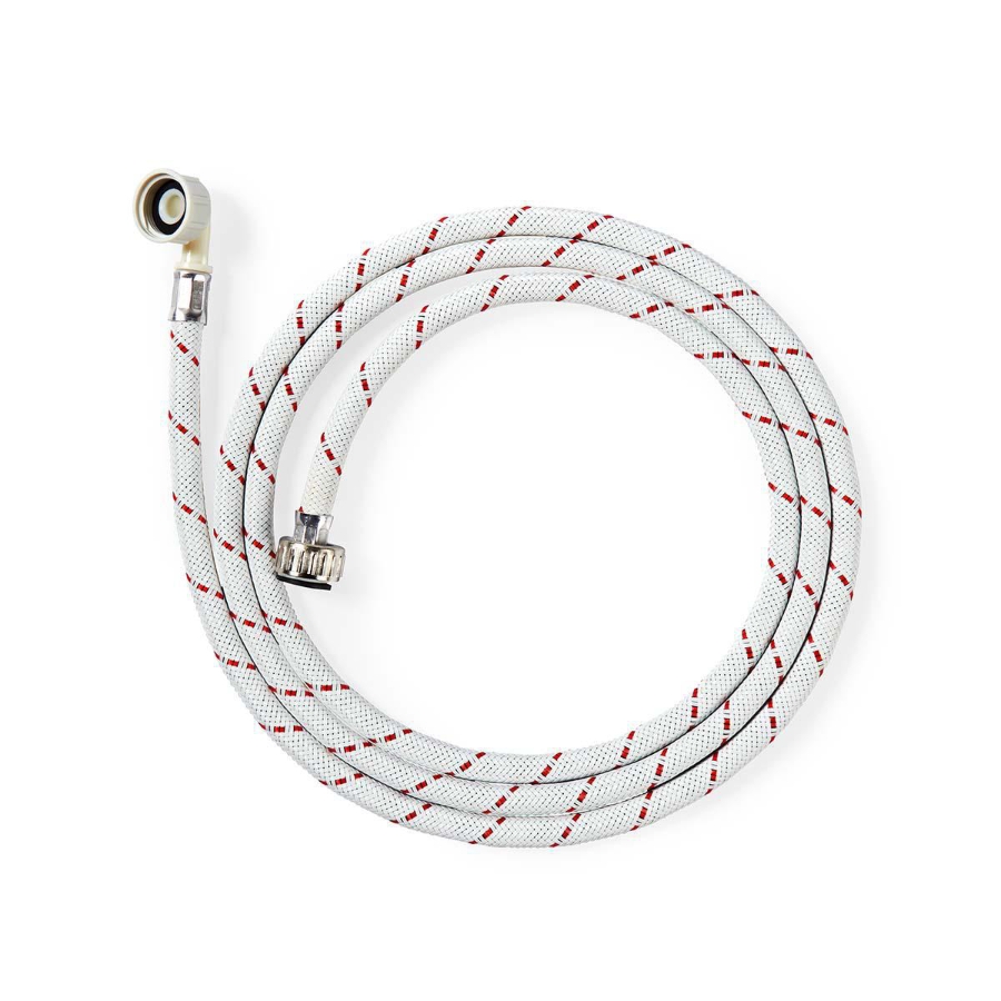 Nedis WAIH3434SH1N25 Nylon-Zulaufschlauch  3/4'' gerade – 3/4''  gewinkelt  10 bar  90° C  2,5 m