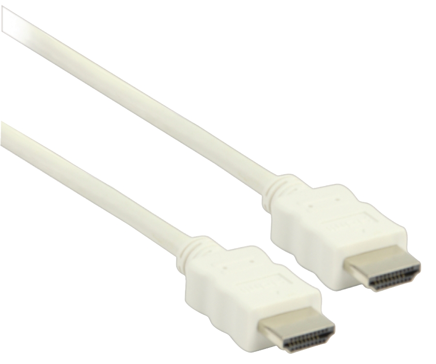 Valueline VLMB34000W10 High Speed HDMI Kabel mit Ethernet HDMI  HDMI Anschluss 1m Weiss