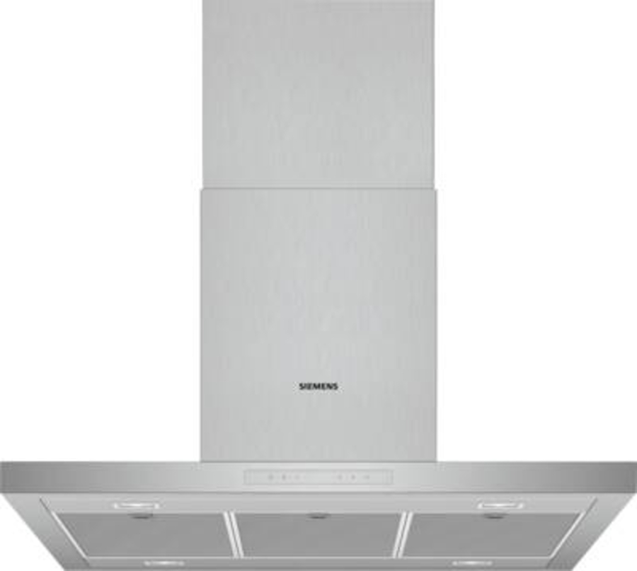 Siemens LF97BCP50  Insel-Dunstabzugshaube  90 cm Edelstahl Box-Esse