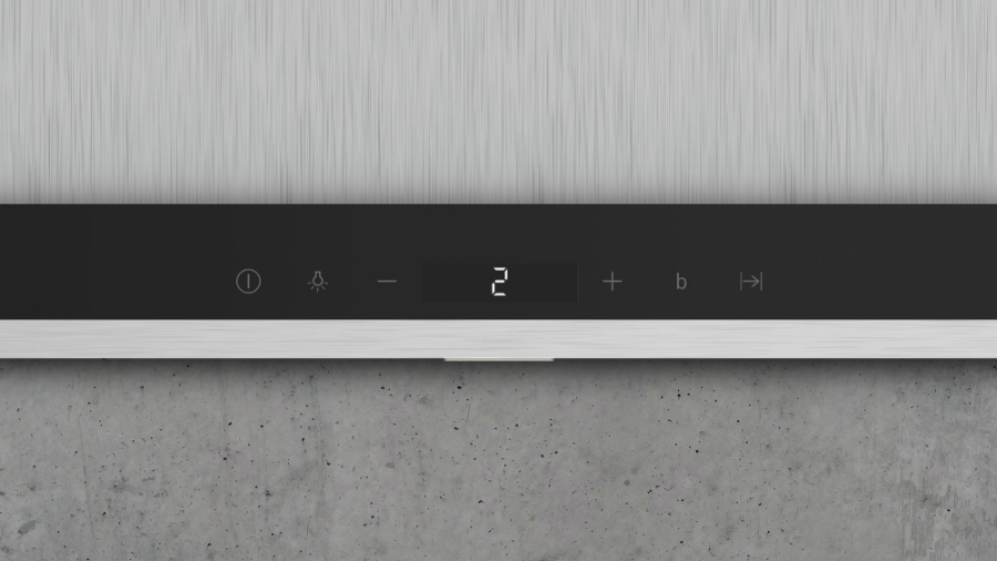 Siemens LF98BIP50 Insel-Dunstabzughaube 90 cm Box-Esse Edelstahl 