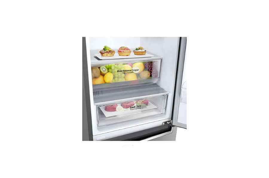 LG GBB62PZGFN Kühl-Gefrierkombination A+++ 384 Liter Nutzinhalt  No-Frost