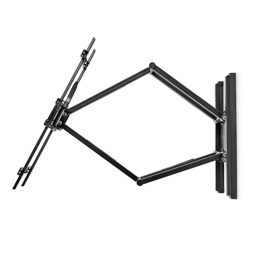 Nedis TVWM6551BK Vollbewegliche TV-Wandhalterung  | 37 – 80" | Max. 70 kg 6 Drehpunkte
