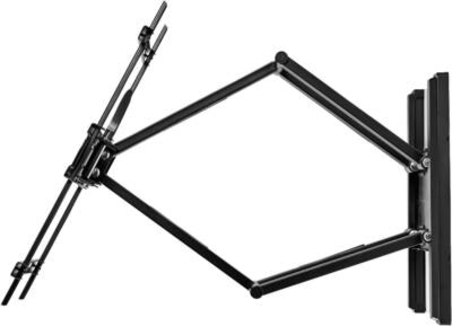 Nedis TVWM6551BK Vollbewegliche TV-Wandhalterung  | 37 – 80" | Max. 70 kg 6 Drehpunkte