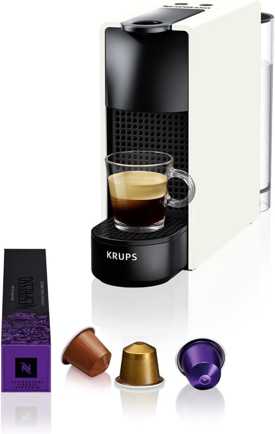 Krups XN1101 Nespresso Essenza Mini weiss   