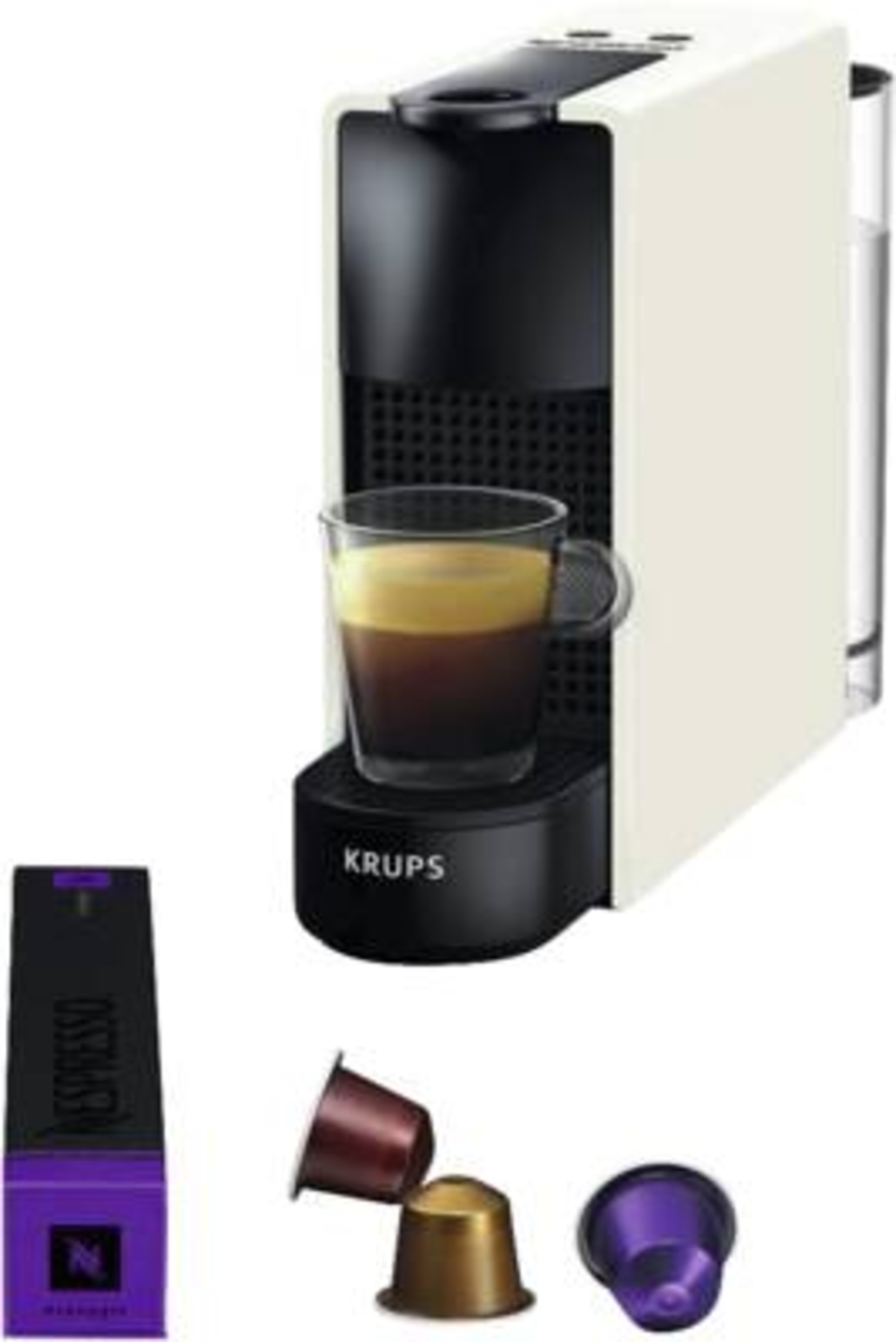 Krups XN1101 Nespresso Essenza Mini weiss   