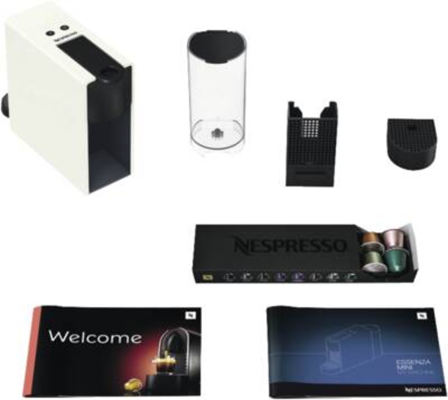 Krups XN1101 Nespresso Essenza Mini weiss   