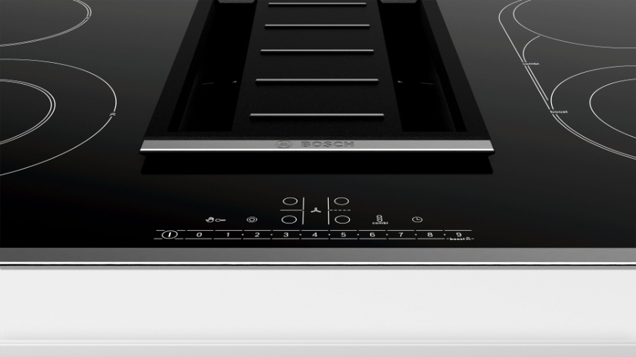 Bosch PKM845F11E Glaskeramik-Kochfeld Autark mit Kochfeldabzug 80 cm