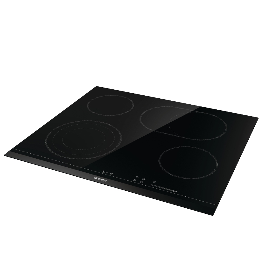 Gorenje ECS646BCSC Glaskeramik-Kochfeld Autark 60 cm SliderTouch(Intuitive und sofortige Kontrolle)