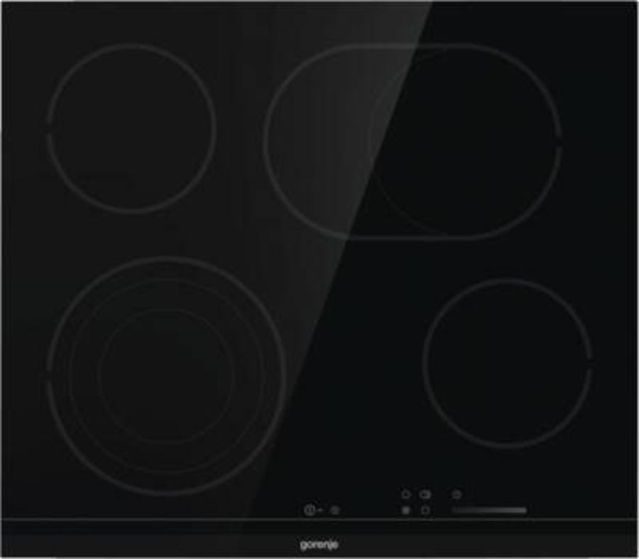 Gorenje ECS646BCSC Glaskeramik-Kochfeld Autark 60 cm SliderTouch(Intuitive und sofortige Kontrolle)