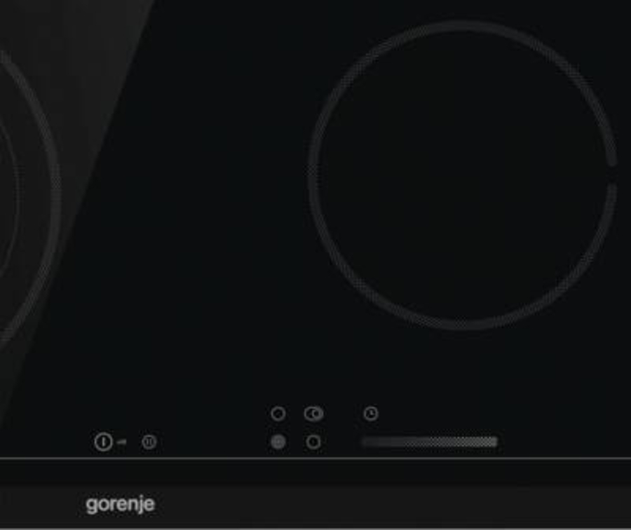 Gorenje ECS646BCSC Glaskeramik-Kochfeld Autark 60 cm SliderTouch(Intuitive und sofortige Kontrolle)
