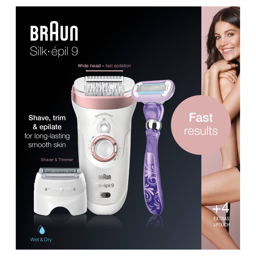 Braun Personal Care Silk-epil 9 9-870 Epilierer 