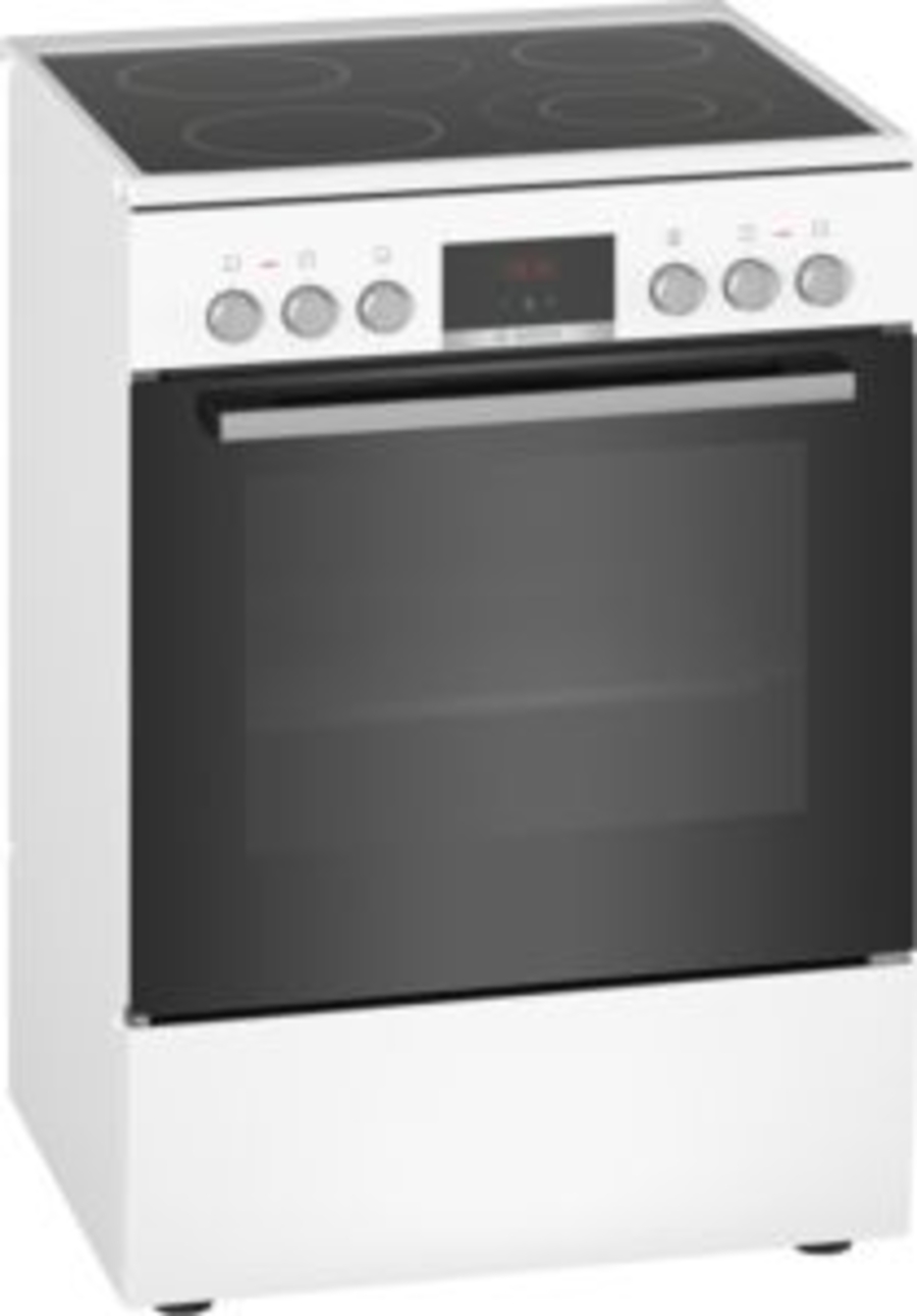 Bosch HKR39C220 Elektro-Standherd Polar Weiß  60cm 
