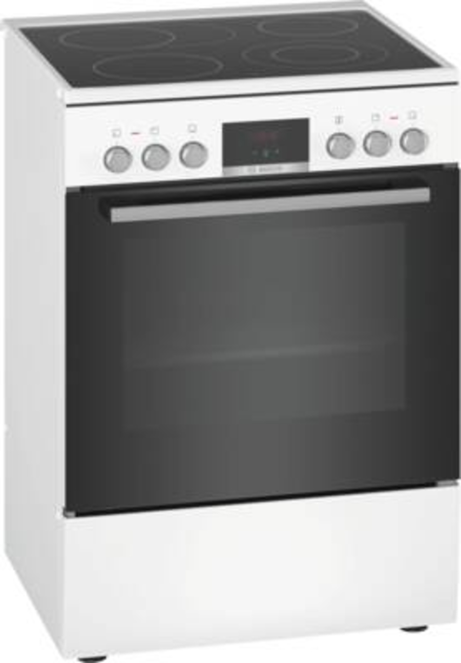 Bosch HKR39C220 Elektro-Standherd Polar Weiß  60cm 