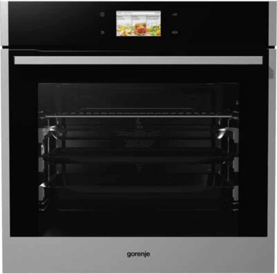 Gorenje BOP799S51X  Backofen Einbau  Edelstahl Pyrolyse, Bratenthermometer, 3Fach Auszug, 