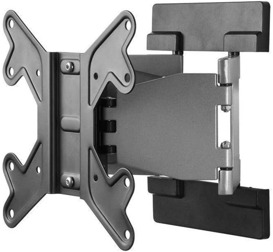 Goobay 63484 TV EasyFold M VESA TV Wandhalterung, Schwarz-Silber 