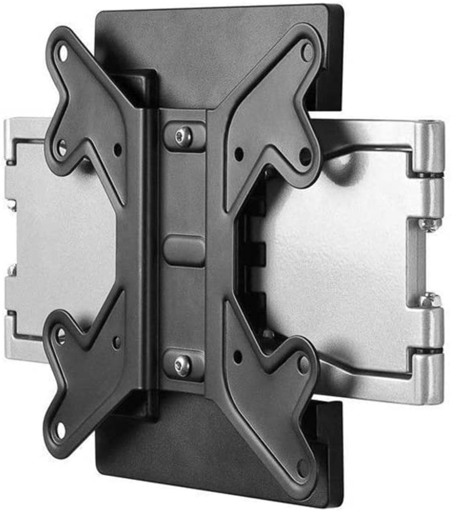 Goobay 63484 TV EasyFold M VESA TV Wandhalterung, Schwarz-Silber 