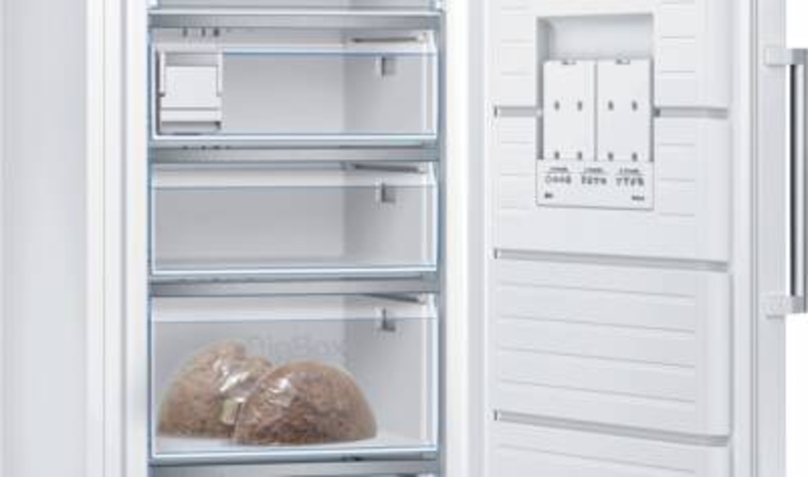 Bosch GSN58AWDV  Gefrierschrank Stand  191 x 70 cm, Weiss 366 Liter