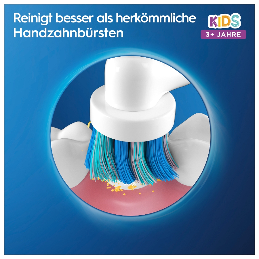 Oral-B Vitality Kids Frozen Elektrische Kinderzahnbürste Blau 