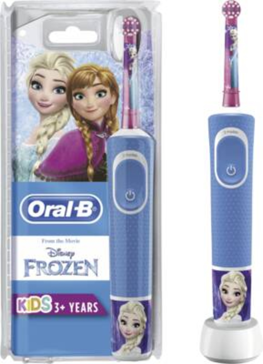 Oral-B Vitality Kids Frozen Elektrische Kinderzahnbürste Blau 