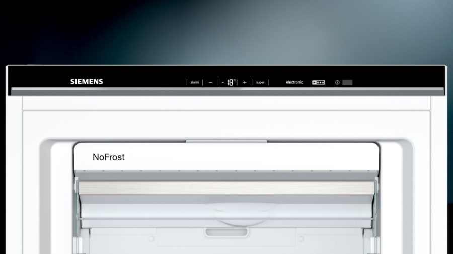 Siemens GS58NAWDV Stand-Gefrierschrank   weiß 70 cm No-Frost