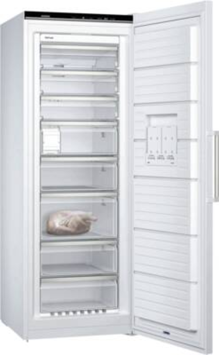 Siemens GS58NAWDV Stand-Gefrierschrank   weiß 70 cm No-Frost
