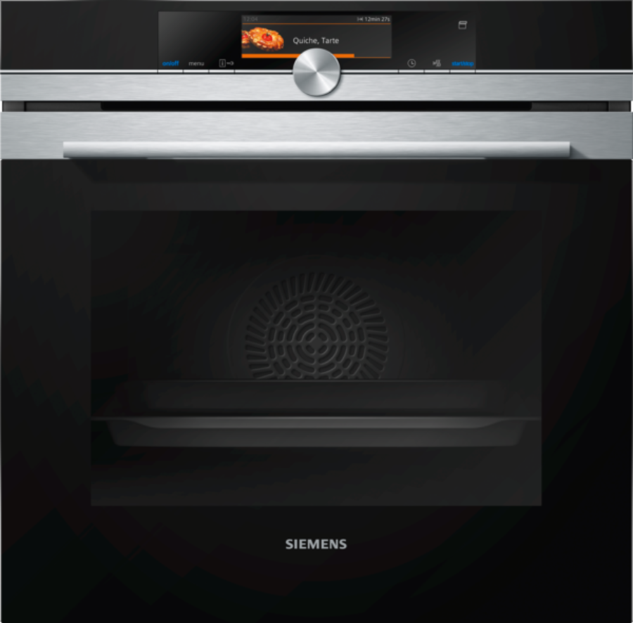 Siemens HS658GXS7 Einbau-Dampfbackofen Edelstahl TFT Display Home Connect