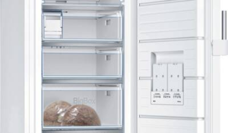 Bosch GSN51EWDV Select Line Serie 6  Stand-Gefrierschrank  NoFrost, 161 x 70 cm,weiß