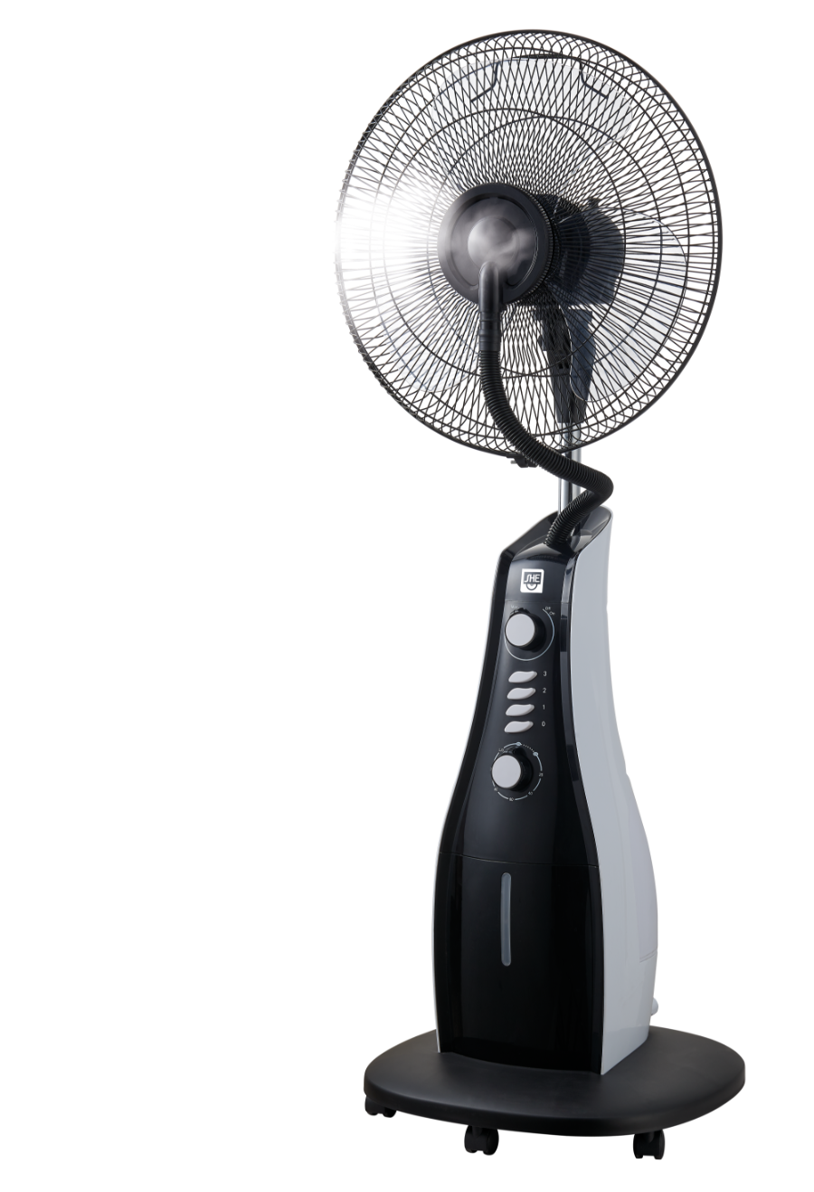 SHE SHE40ST2001SMF Standventilator  Sprühnebel   Ø 40 cm · 120 Watt 