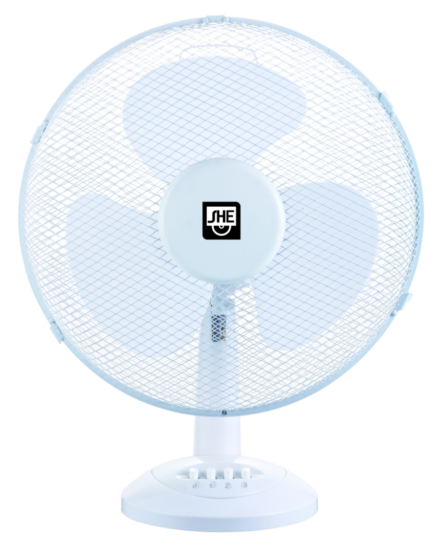 SHE SHE40TI2001 Tischventilator 40cm  weiß 
