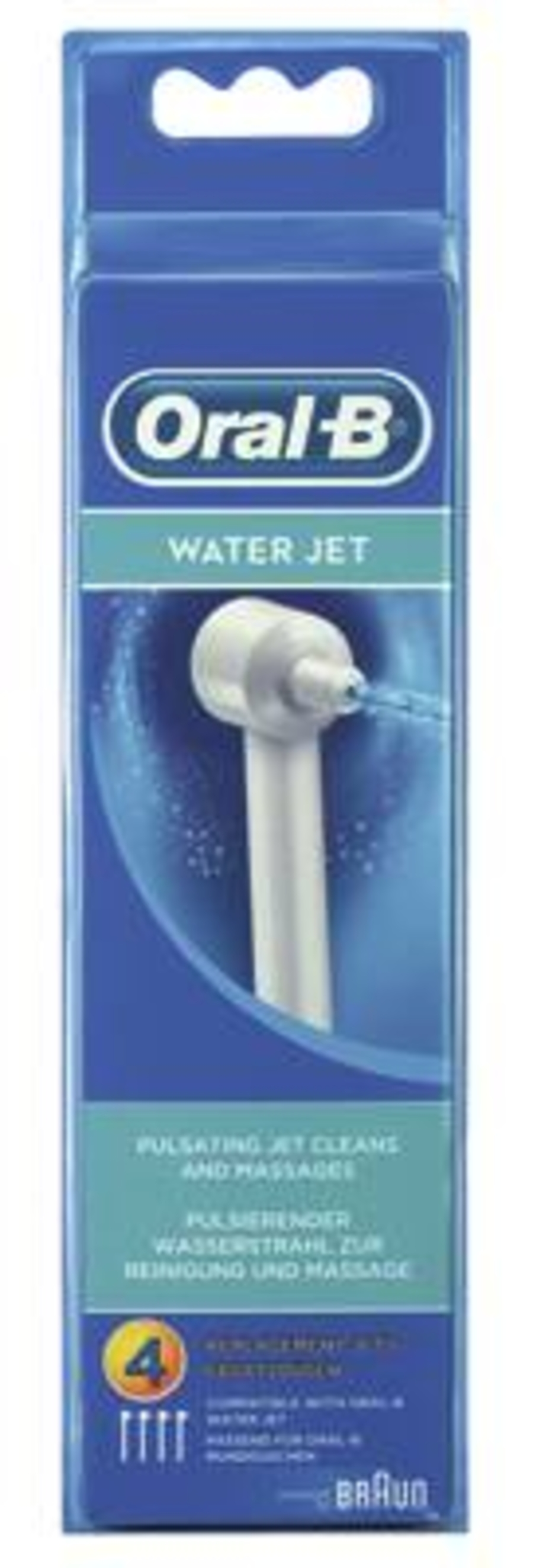 Oral-B WaterJet Aufsteckdüsen 4er 