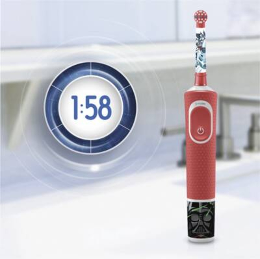 Oral-B Vitality Kids Star Wars Elektrische Kinderzahnbürste Red 
